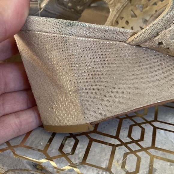 Stuart Weitzman Leather Wedge Heels - Picture 7 of 10